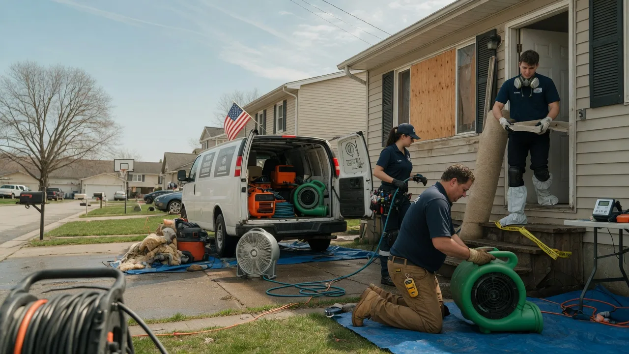 Water Damage Restoration in Lakeland, TN near me